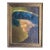 1950 Vintage Chinese Oil Painting on Board Portrait of a Woman in a Hat, Signed Tom Wong For Sale