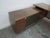 Brown 1960s George Nelson for Herman Miller Mahogany Desk W/ Mesh Front $4,999.00 72"w X 72" D X 30" H For Sale - Image 8 of 18