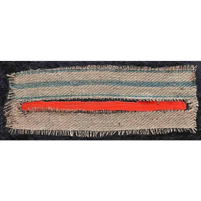 Hommage to Burri is an original artwork realized by Giorgio Lo Fermo (b. 1947) in 2022 Original Oil Painting on Canvas....