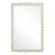 Fleur Home Audubon Bamboo Rectangle Mirror in Delaware Putty, 36x48 For Sale
