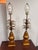 Metal Vintage Italian Regency Table Lamps, Pair For Sale - Image 7 of 12