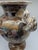 Vintage Hand‑Painted Oriental Ceramic Vase With Foo Dog Handles For Sale In Dallas - Image 6 of 11