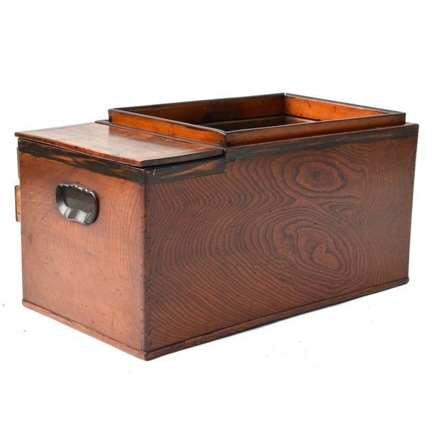 Antique Japanese Wood Hibachi Table Chairish