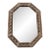 Vintage Octagonal Wall Mirror For Sale