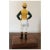 Mid 20th Century Iron Desk Top Statue of a Horse Jockey Dressed in Silks, Cap, Jodhpurs, Boots and Carrying a Riding Crop Mounted on Mahogany Base Door Stop For Sale - Image 5 of 10