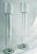 Transparent Vintage Mid-Century English Decorative Blown Art Glass Vases/Votive Candle Holders- a Pair For Sale - Image 8 of 12