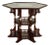 Antique Moroccan Inlaid Three Tiered Table For Sale