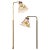 Model 1842 Floor Lamps by Josef Frank for Svenskt Tenn, 1950s, Set of 2 For Sale - Image 6 of 6