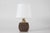 Modern Danish Stoneware Table Lamp with Drop Shaped Design from Søholm, 1960s For Sale - Image 11 of 11