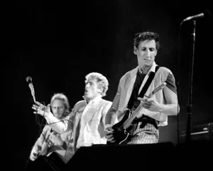 The Who Live on Stage Black and White Photograph Print