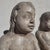 18th Century 18th Century Candle-Bearing Angels in Marble, Set of 2 For Sale - Image 5 of 18
