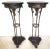 Antique Grand Entrance Italian Brass Griffins & Marble Display Stands - a Pair For Sale - Image 11 of 13
