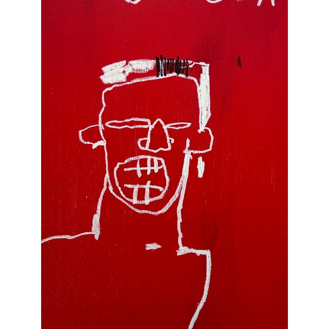 Red Jean Michel Basquiat (1960-1988), Cassius Clay, 1982, Copyright Estate of Jean Michel Basquiat, Licensed by Artestar New York, Printed in the Uk For Sale - Image 8 of 11