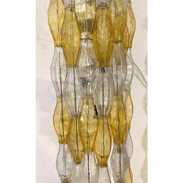 1960s Murano Glass Polyhedral Wall Sconces by Carlo Scarpa for Venini, 1960s, Set of 2 For Sale - Image 5 of 7