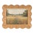 Kenneth Ludwig Chicago Scalloped Bamboo Framed Landscape Print (Set of 2) For Sale - Image 4 of 5