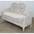 Wood Swedish Gustavian 18th Century Painted Pine Settee with Storage For Sale - Image 7 of 15