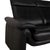 Atlanta 2-Seater Sofa in Black Leather For Sale - Image 10 of 18