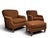 English Classic Lewis Mittman Lounge Chairs & Ottoman - 3 Piece Set For Sale - Image 3 of 13