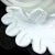 Vintage Venini Bianconi Murano Signed Zanfirico Ribbons Pasta White Italian Art Glass Cornucopia Vase For Sale - Image 9 of 12
