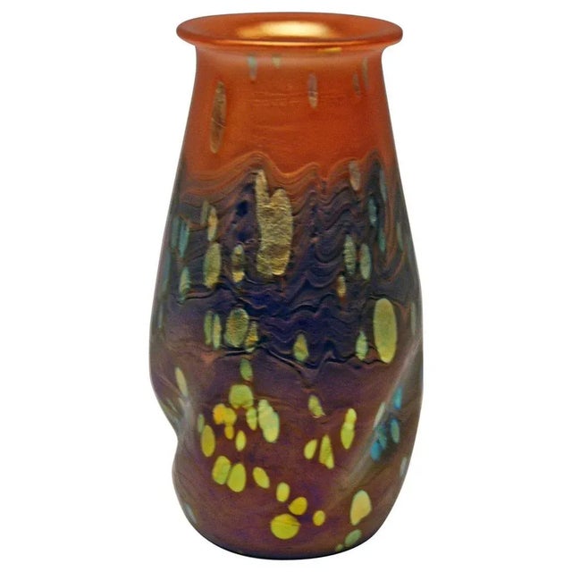 Art Nouveau New Red Cytisus Vase from Loetz, Klostermuehle Bohemia, 1902 For Sale - Image 6 of 6
