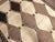 Vintage Vintage Handmade Persian Gabbeh Rug Featuring an Undyed Wool Field With a Geometric Diamond Lattice Pattern. 4'x 7'8" For Sale - Image 9 of 15