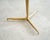 Italian Brass & Glass Side Table in the Style of Gio Ponti For Sale - Image 4 of 6