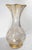 Glass 19th Century French or Bohemian Cut Glass Crystal Vase With Gilding For Sale - Image 7 of 15