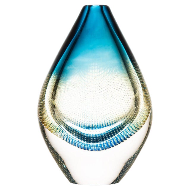 Model Kraka Vase by Sven Palmqvist for Orrefors, Sweden, 1950s For Sale