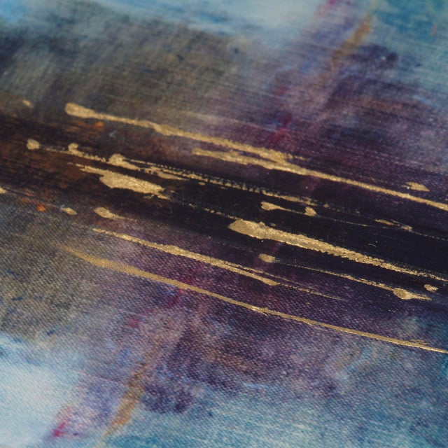 Jamie Young Jamie Young Colorwash Laquered Box, Blue For Sale - Image 4 of 6