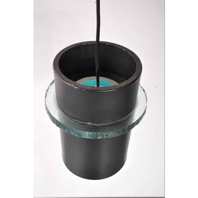 Metal Dutch Metal Pendant Lamp from Hiemstra Evolux, 1960s For Sale - Image 7 of 10