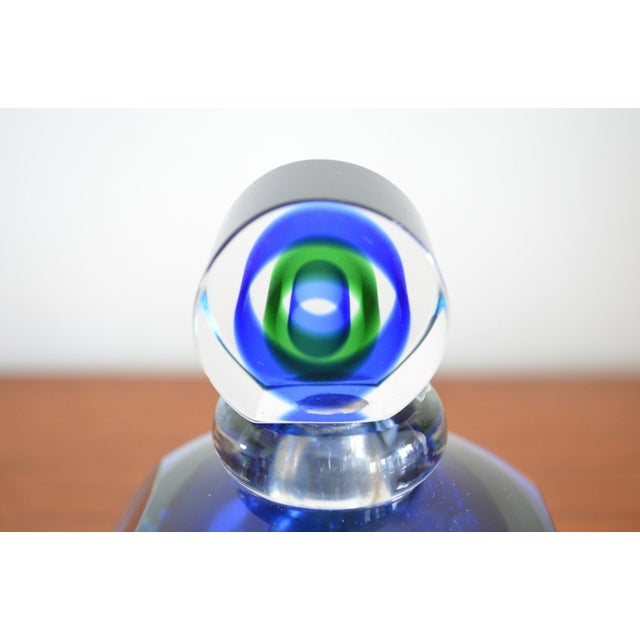 Perfume Flacon in Murano Glass from Michele Onesto, 1980s For Sale - Image 11 of 14