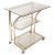 Gilt Brass & Glass Fumè Bar Cart, 1970s For Sale - Image 9 of 9