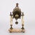 White Countertop Clock in Marble and Gilded Bronze For Sale - Image 8 of 12
