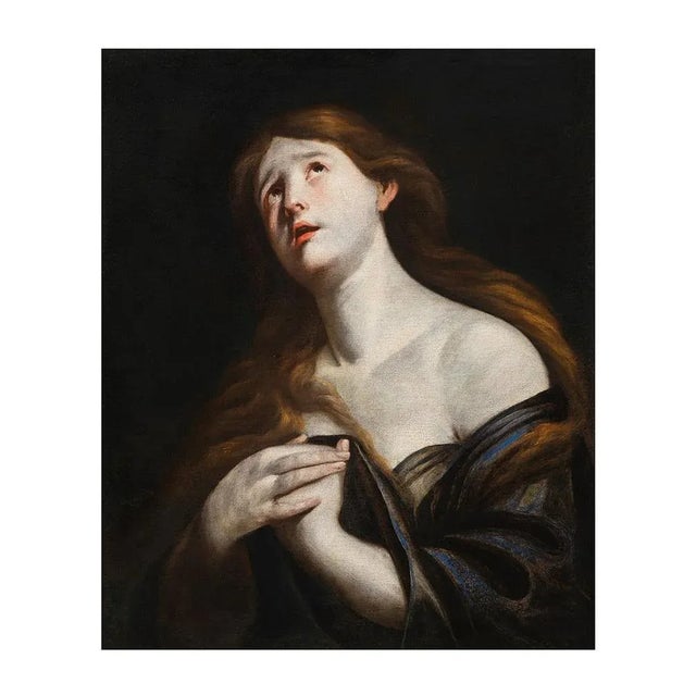 Andrea Vaccaro (Naples, Italy, 1604 – 1670) Title: Penitent Magdalene Year: 1630-1635 ca. Medium: Oil on canvas...