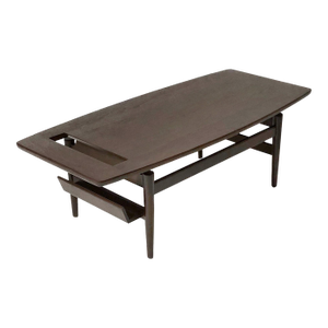 Jens Risom T 390 Coffee Table with Magazine Holder