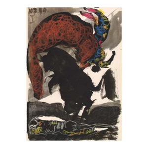 Pablo Picasso Toros Y Toreros 1 Dated 10/7/59
