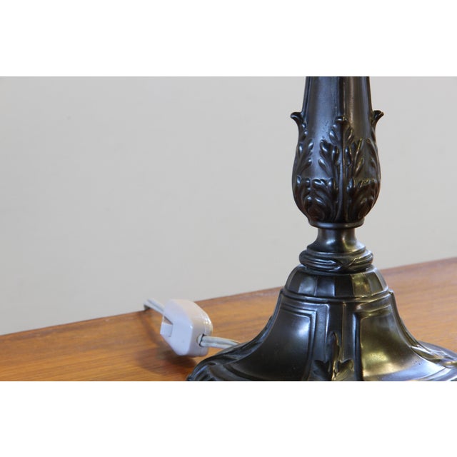 Vintage Danish Table Lamp in the style of Just Andersen, 1920s For Sale - Image 6 of 18
