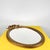 Vintage Oval Mirror in Gilt Resin For Sale - Image 4 of 6