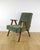 Green Olive Structural Armchair in the style of Chierowski, 1970s For Sale - Image 9 of 10