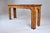 1970's vintage basket weave rattan console table with solid wood bamboo styling showcasing absolutely gorgeous variations...