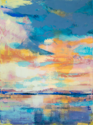 Ana Barbić Katičić, Celestial Clarity, Acrylic on Canvas