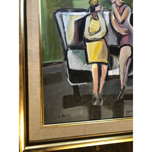 Original painting 20 x 24 signed bottom left overall size with vintage frame is 24 x 28 Check out my shop, .ROBINS EGG...