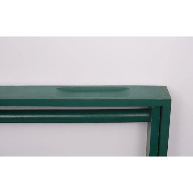 Wood Scandinavian Folding Out Wall Valet, 1960s For Sale - Image 7 of 8