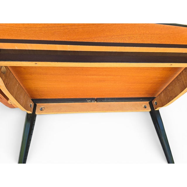 Vintage French Extendable Dining Table, 1970s For Sale - Image 16 of 17