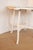 Farmhouse Antique French Farmhouse Stretcher Table/Distressed White For Sale - Image 3 of 4