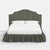 Not Yet Made - Made To Order Stoffer Home x Cloth & Company Thelma Ruffle Platform Bed in Geogian Vine Olive and Slate, Full/Double For Sale - Image 5 of 7