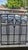 Art Deco Likely Antique Leaded Glass Window Panel With Geometric and Textured Glass Design. For Sale - Image 3 of 8