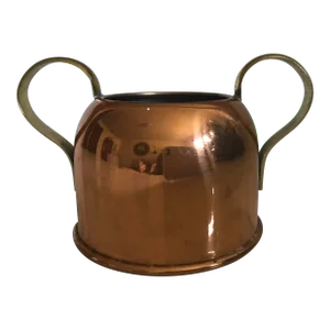 Vintage Mid 20th Century Copper Pot