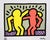 After Keith Haring, Best Buddies, High End Offset Print, 1970s, Ink & Paper For Sale - Image 4 of 6