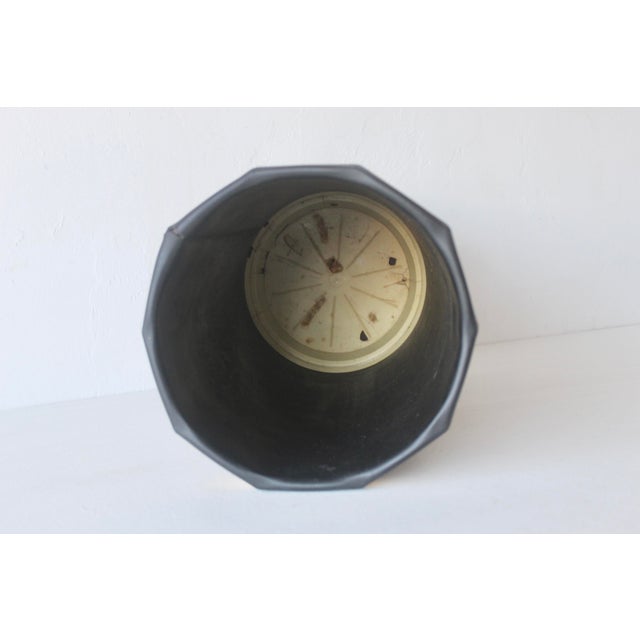 Vintage 1970s Kraftware Nyc Faux Burl Wood Umbrella Stand Cane Holder For Sale - Image 16 of 18